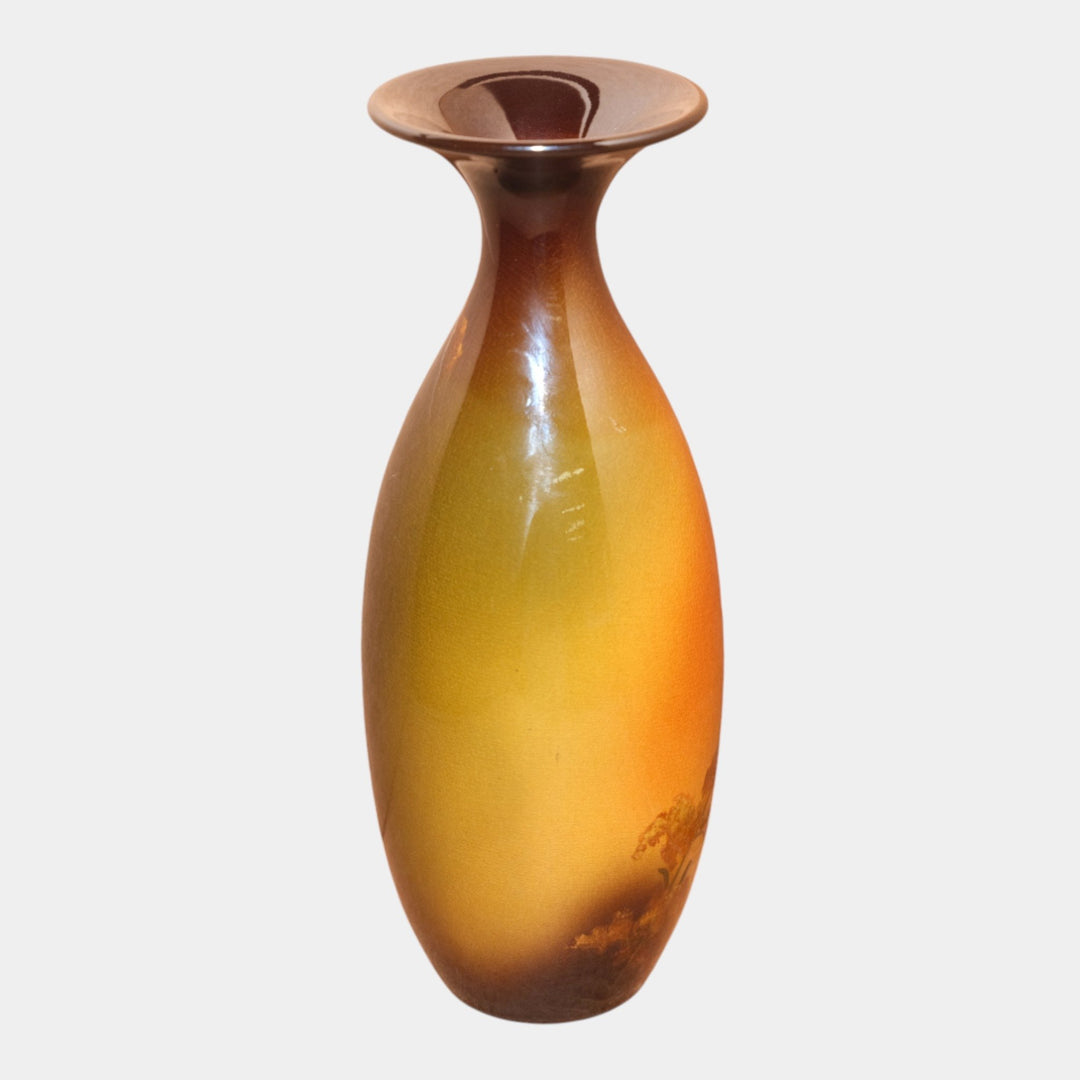 Rookwood Pottery 1898 Standard Glaze Ceramic Flower Vase 482 Sax - Just Art Pottery