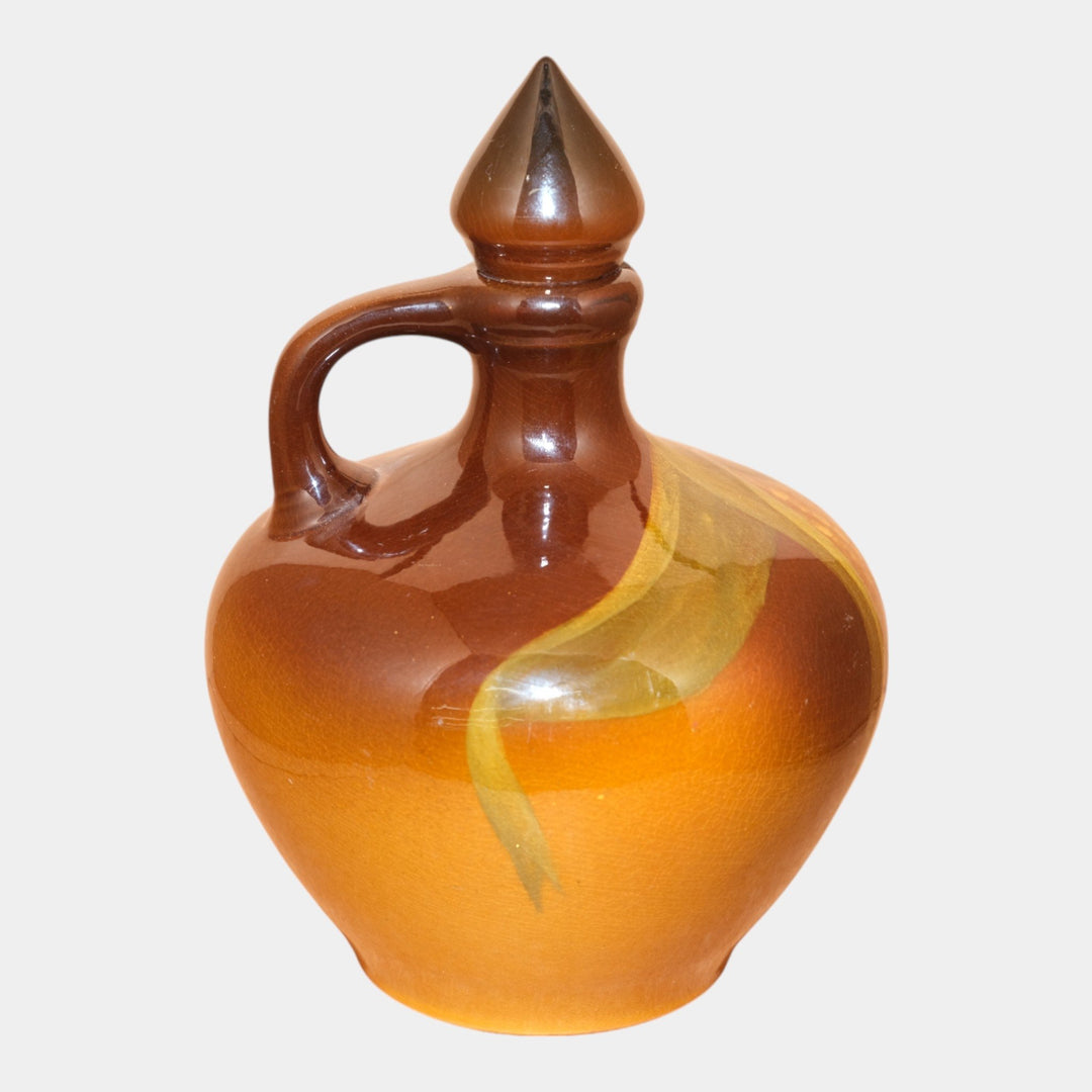 Rookwood Pottery 1902 Standard Glaze Ceramic Corn Lidded Jug 675 Lindeman - Just Art Pottery