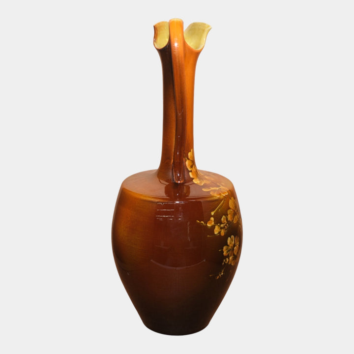 Rookwood Pottery 1888 Standard Glaze Floral Tall Shouldered Ewer 441 Valentein