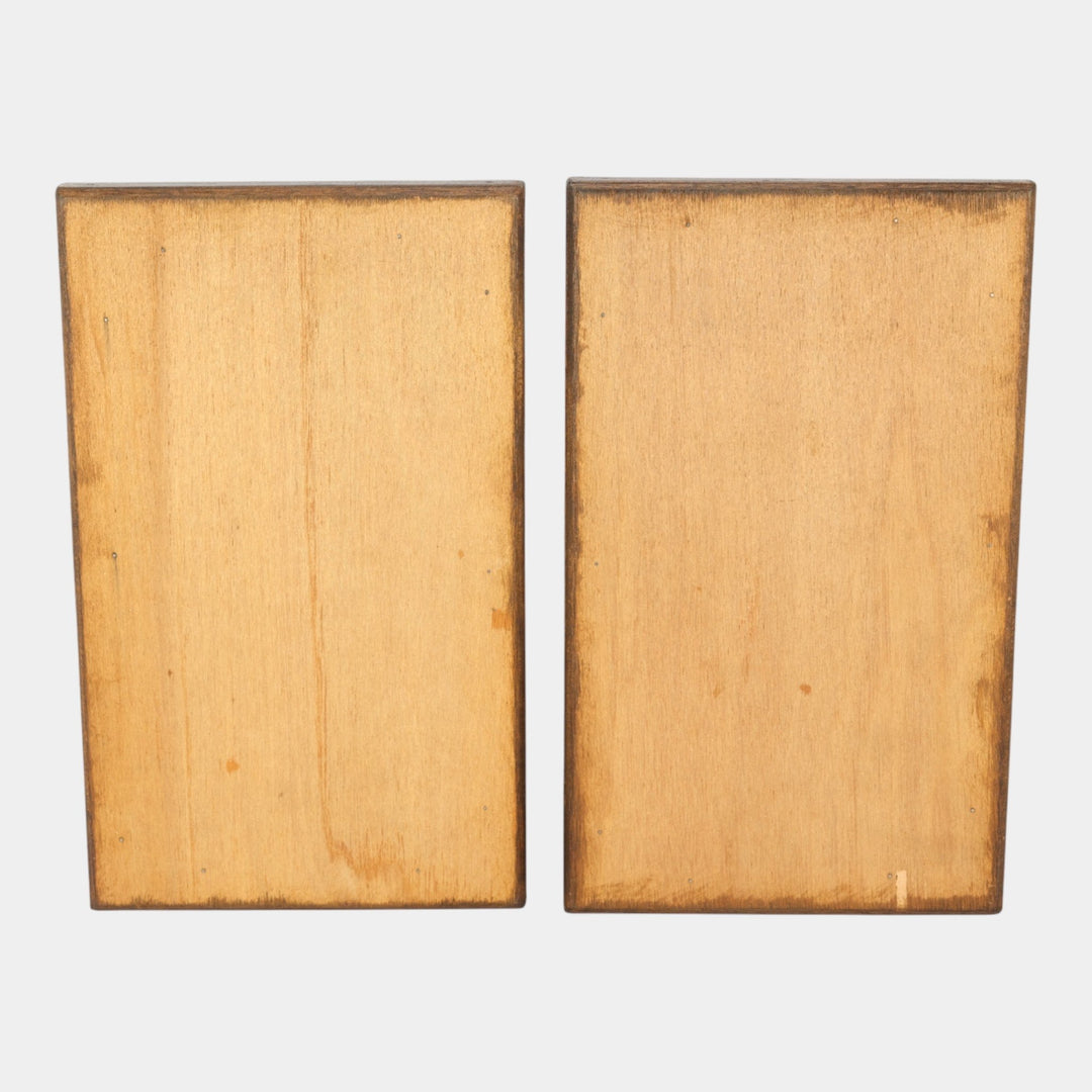 Sherwin And Cotton English 1900s Green Stag Deer Tiles By George Cartlidge