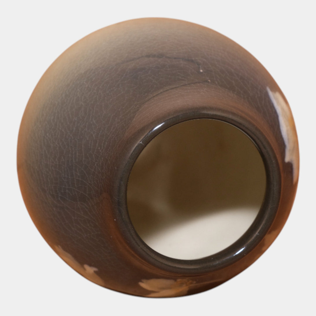 Rookwood Pottery 1907 Iris Glaze Blooming White Wildflowers Vase 604E Bishop