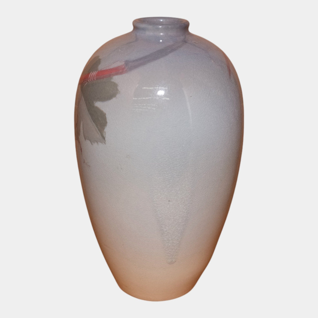 Weller Eocean Vintage Art Pottery Hand Painted Grape Vine Vase Roberts