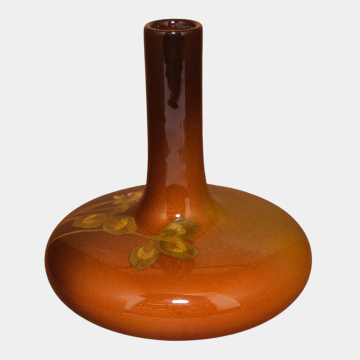 Rookwood Pottery 1899 Standard Glaze Clover Flowers Bottle Vase 763C Felton