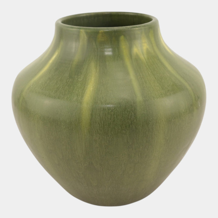 Ephraim Faience 2010 "Mountain Grizzly" Art Pottery Bear In Cave Ceramic Vase