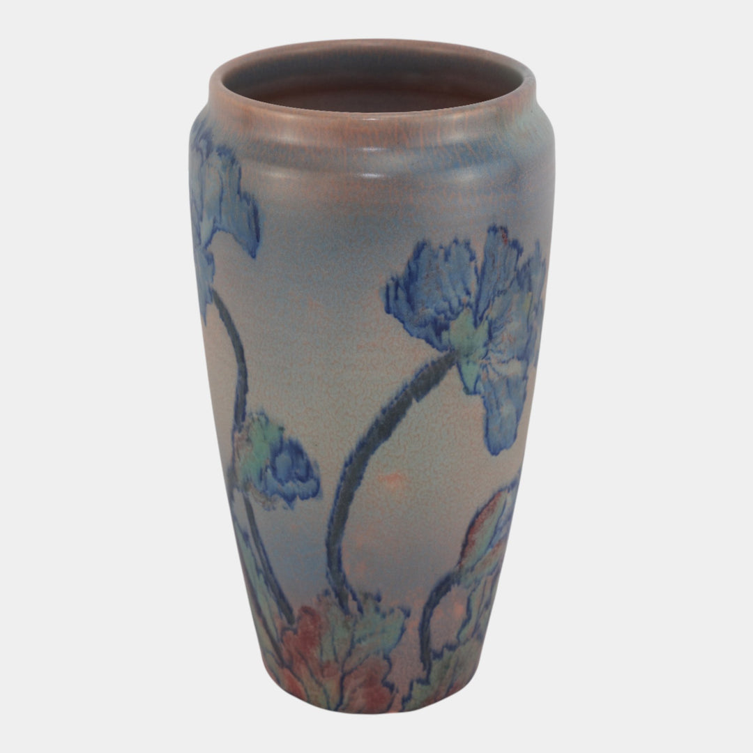 Rookwood 1926 Vintage Arts And Crafts Pottery Poppy Flower Vase 1369C Abel