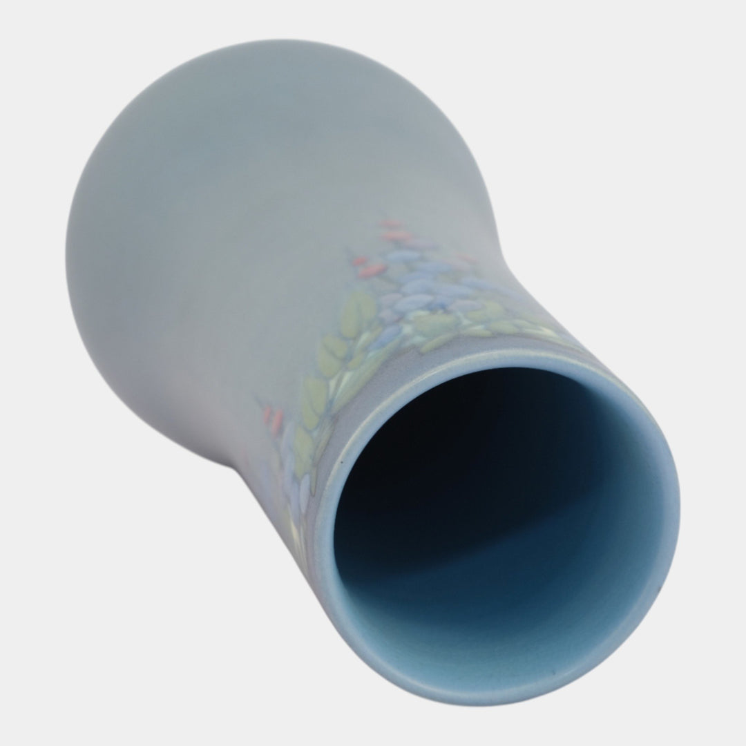 Rookwood 1916 Arts And Crafts Blue Berries On Vine Pottery Vase 1278D Asbury - Just Art Pottery