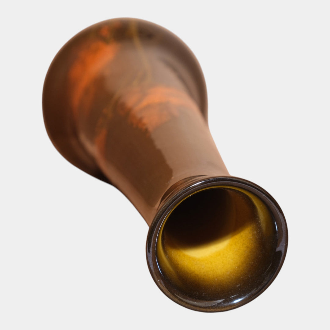 Rookwood 1896 Arts And Crafts Pottery Sorghum Floral Ceramic Vase 807 Vanlentein