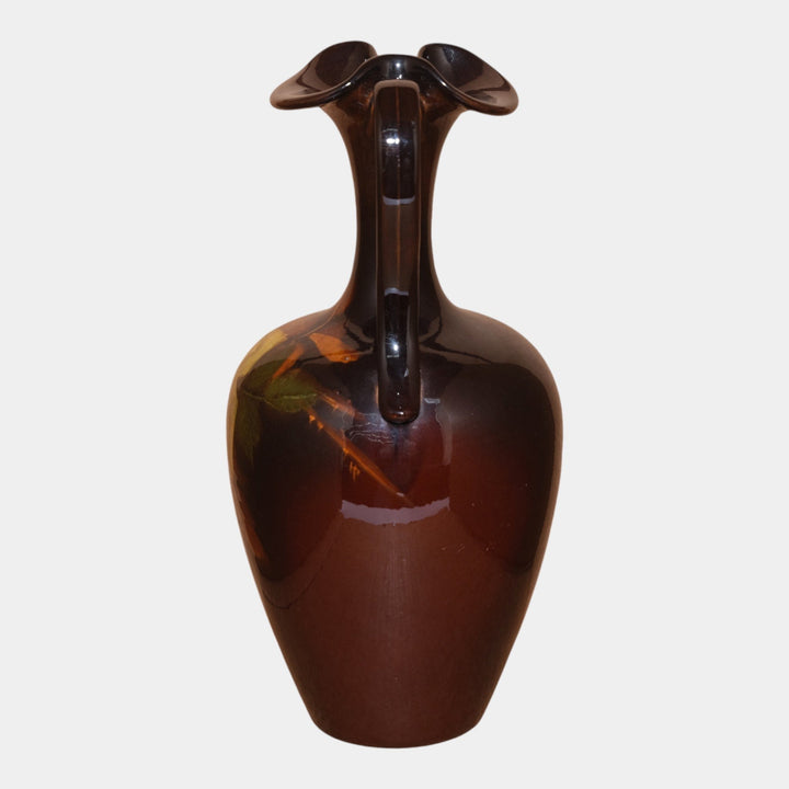 Weller Louwelsa 1900s Vintage Art Pottery Standard Glaze Tall Ewer Pillsbury