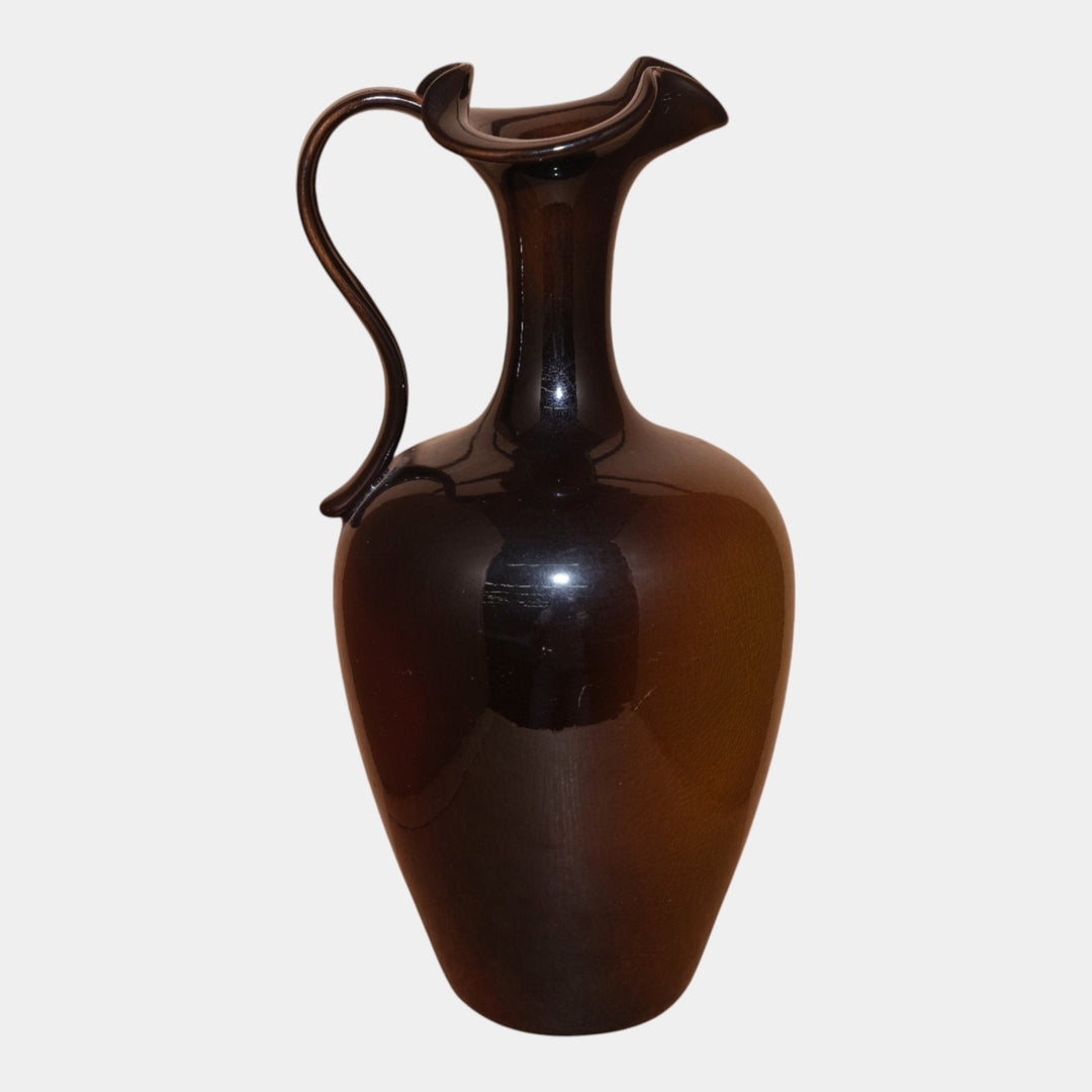 Weller Louwelsa 1900s Vintage Art Pottery Standard Glaze Tall Ewer Pillsbury