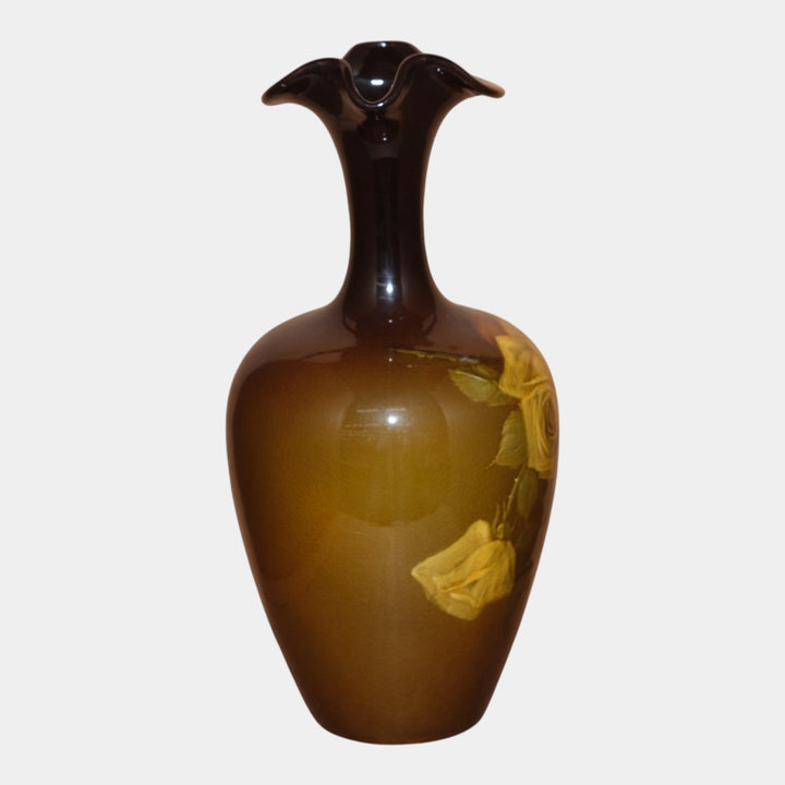 Weller Louwelsa 1900s Vintage Art Pottery Standard Glaze Tall Ewer Pillsbury