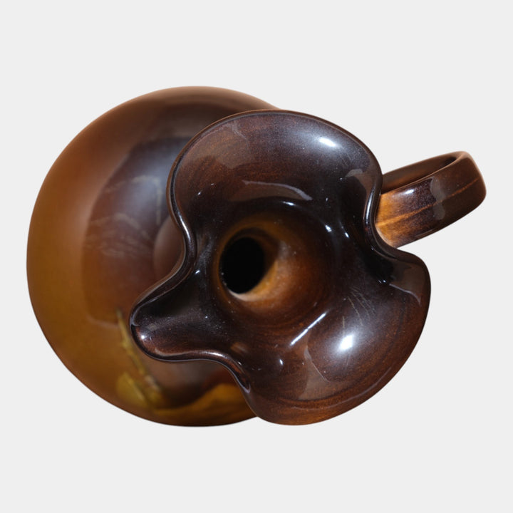 Weller Louwelsa 1900s Vintage Art Pottery Standard Glaze Tall Ewer Pillsbury