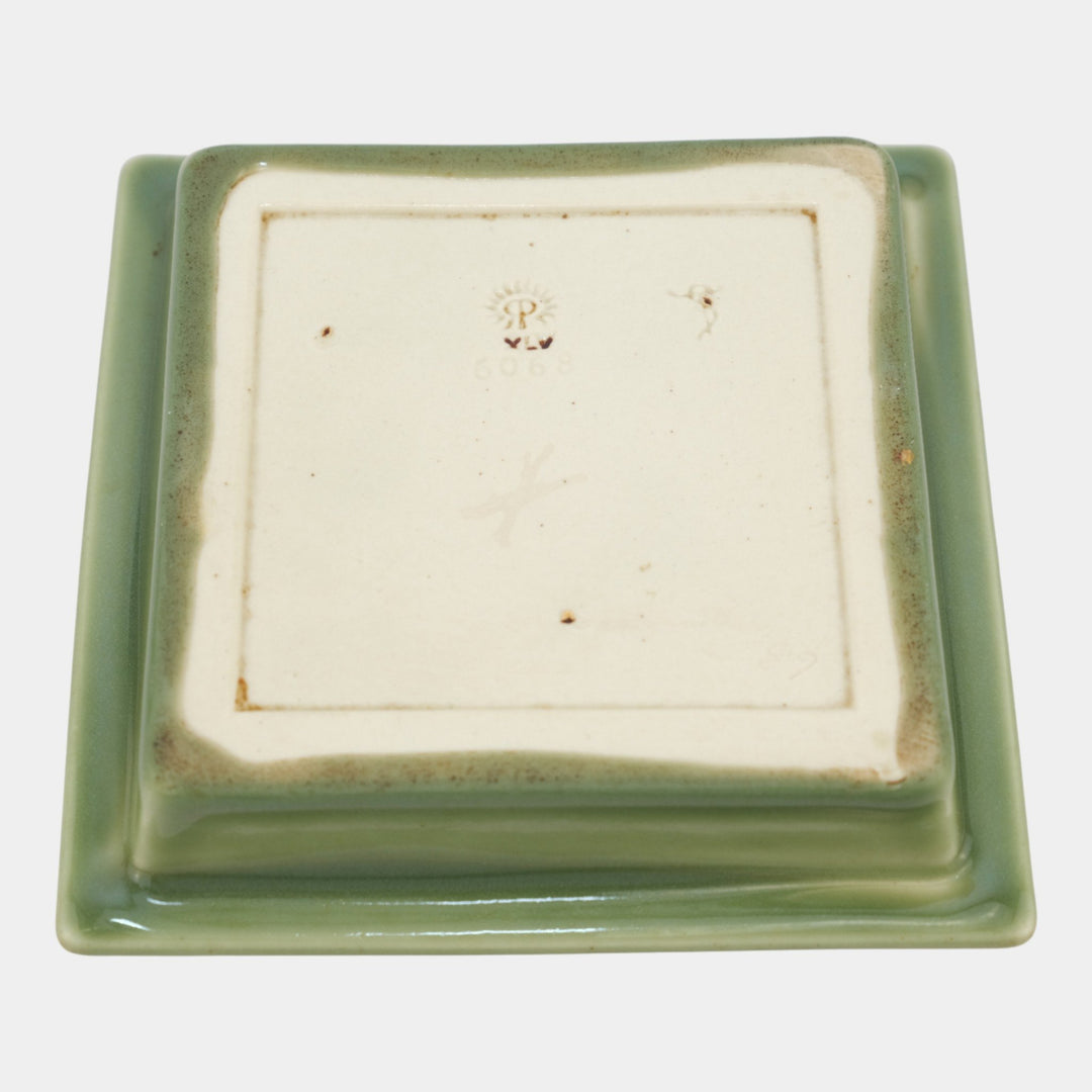 Rookwood Pottery 1945 Tray Boy Riding Elephant Shape 6068 Sallie Toohey