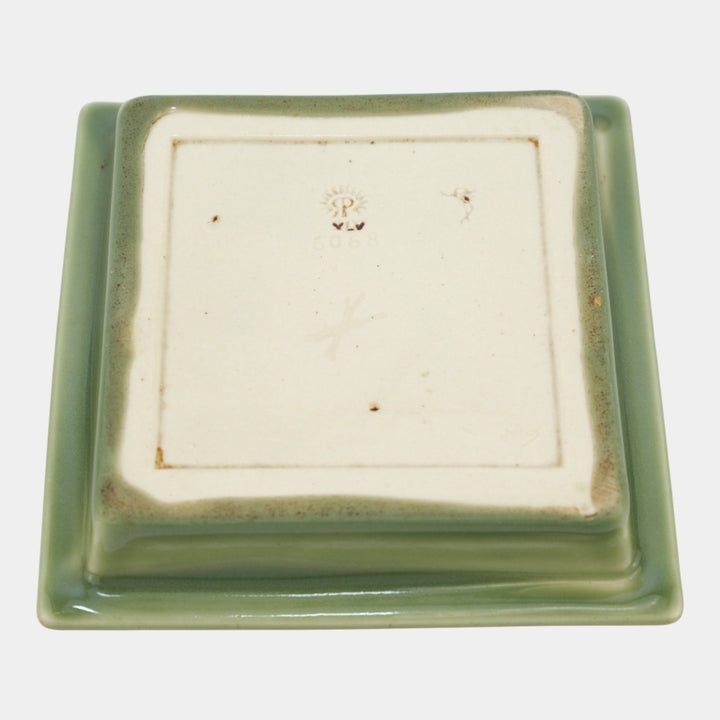 Rookwood Pottery 1945 Tray Boy Riding Elephant Shape 6068 Sallie Toohey