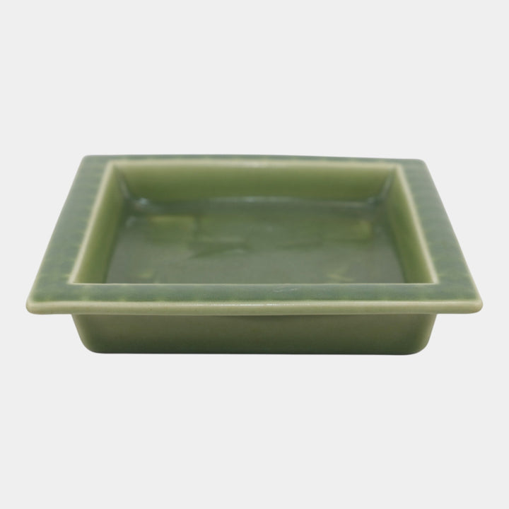 Rookwood Pottery 1945 Tray Boy Riding Elephant Shape 6068 Sallie Toohey