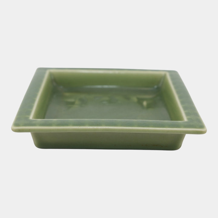 Rookwood Pottery 1945 Tray Boy Riding Elephant Shape 6068 Sallie Toohey