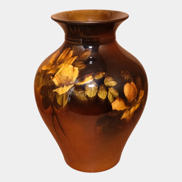 Rookwood 1893 Art Pottery Standard Glaze Floral Flared Rim Vase 583D Sprague