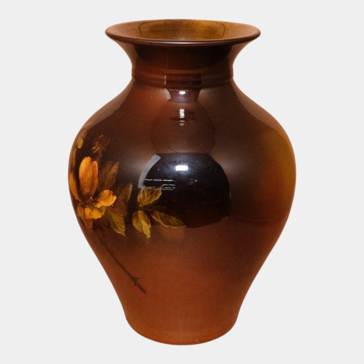 Rookwood 1893 Art Pottery Standard Glaze Floral Flared Rim Vase 583D Sprague