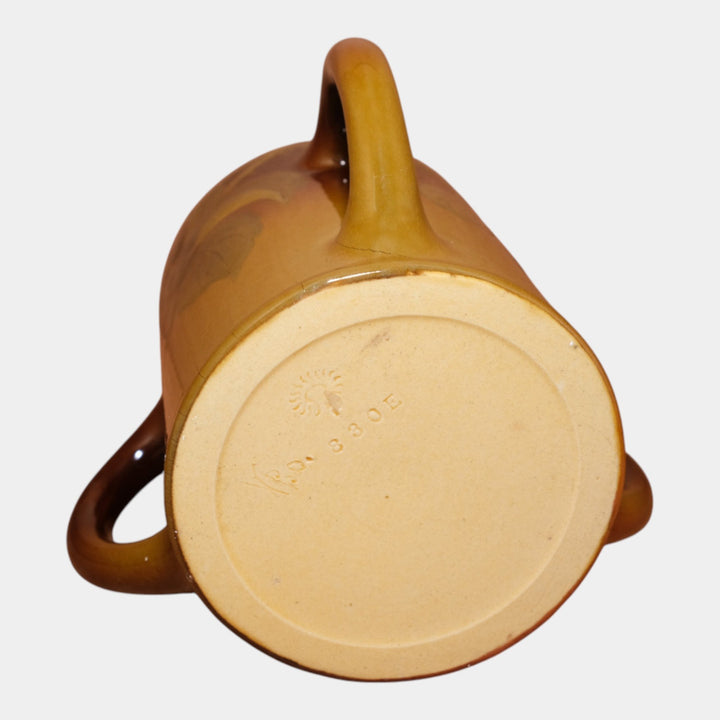 Rookwood Pottery 1901 Standard Glaze Blackberry Triple Handle Mug 330E Demarest