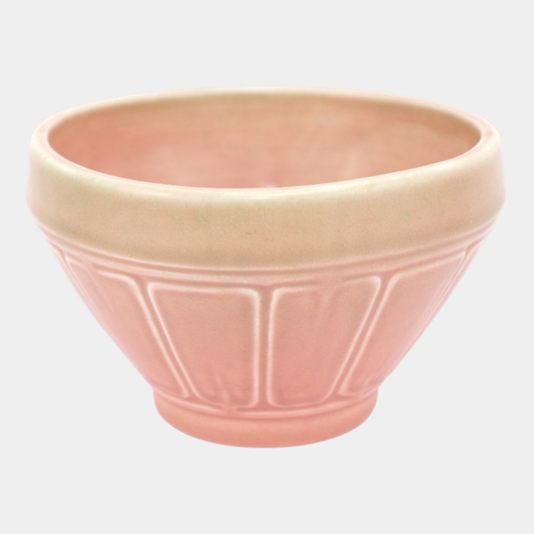 Rookwood 1919 Vintage Art Deco Pottery Green Over Pink Ceramic Bowl 2356