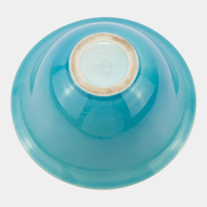 Rookwood 1920 Art Deco Turquoise Art Pottery Floral Interior Bowl 2287 Conant