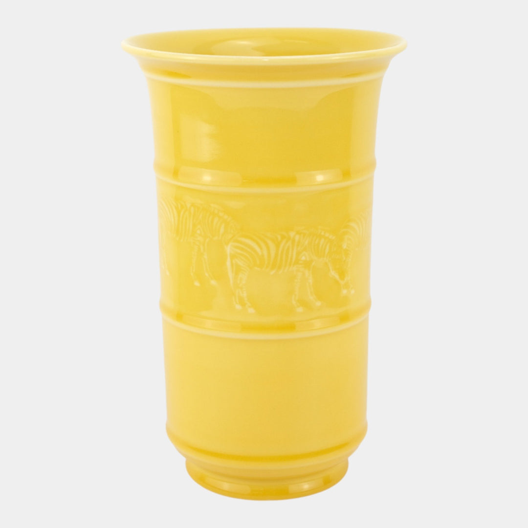 Rookwood 1942 Vintage Arts Deco Yellow Art Pottery Zebra Vase 6739