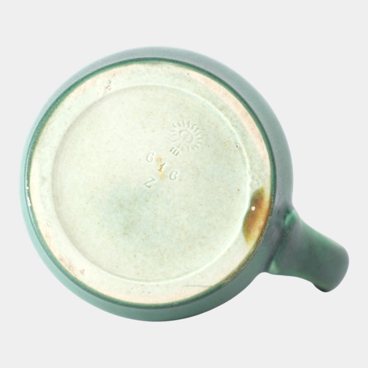 Rookwood 1903 Z Line Arts And Crafts Pottery Green Greek Key Banded Mug 616