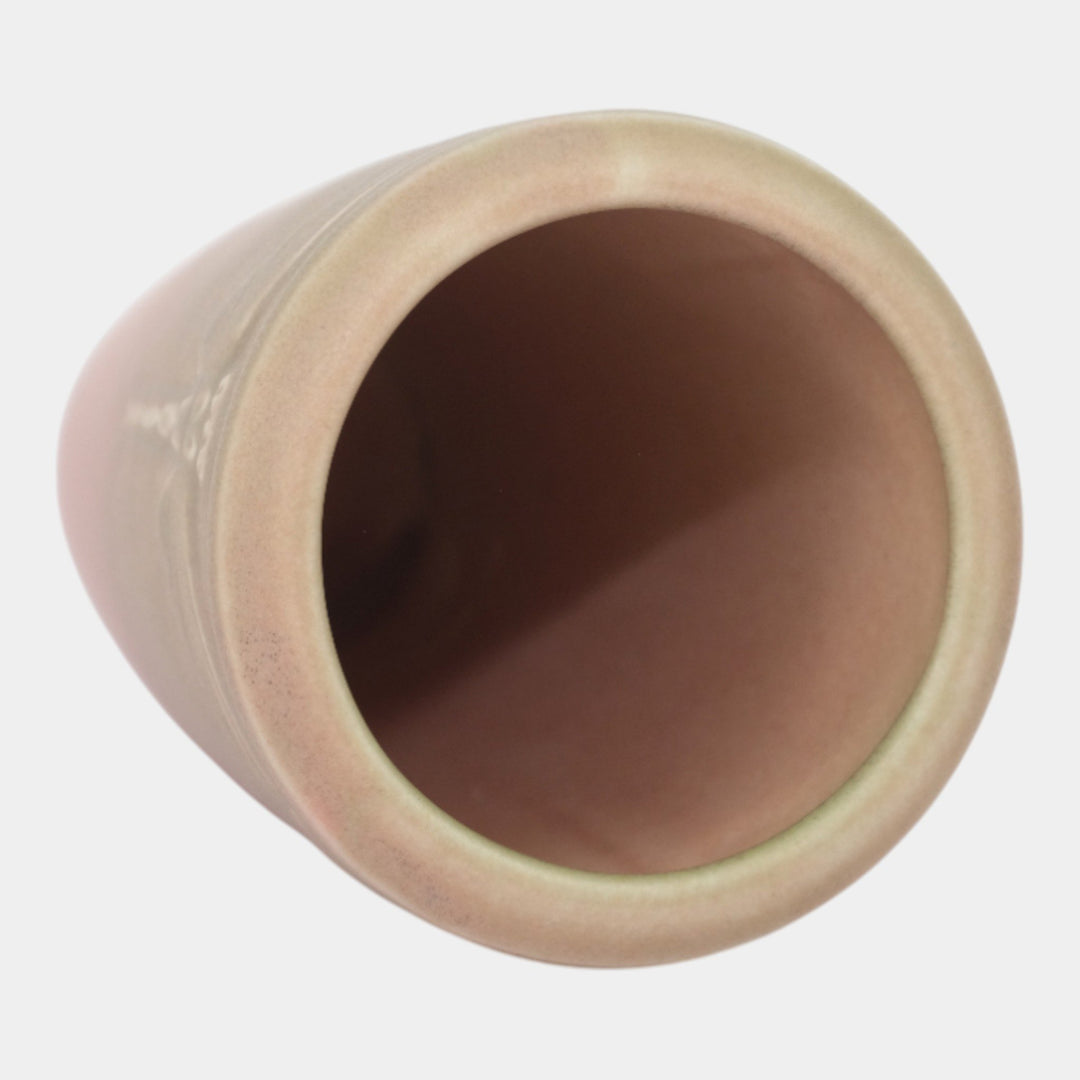 Rookwood 1921 Vintage Arts And Crafts Pottery Pink Dragonfly Ceramic Vase 1894