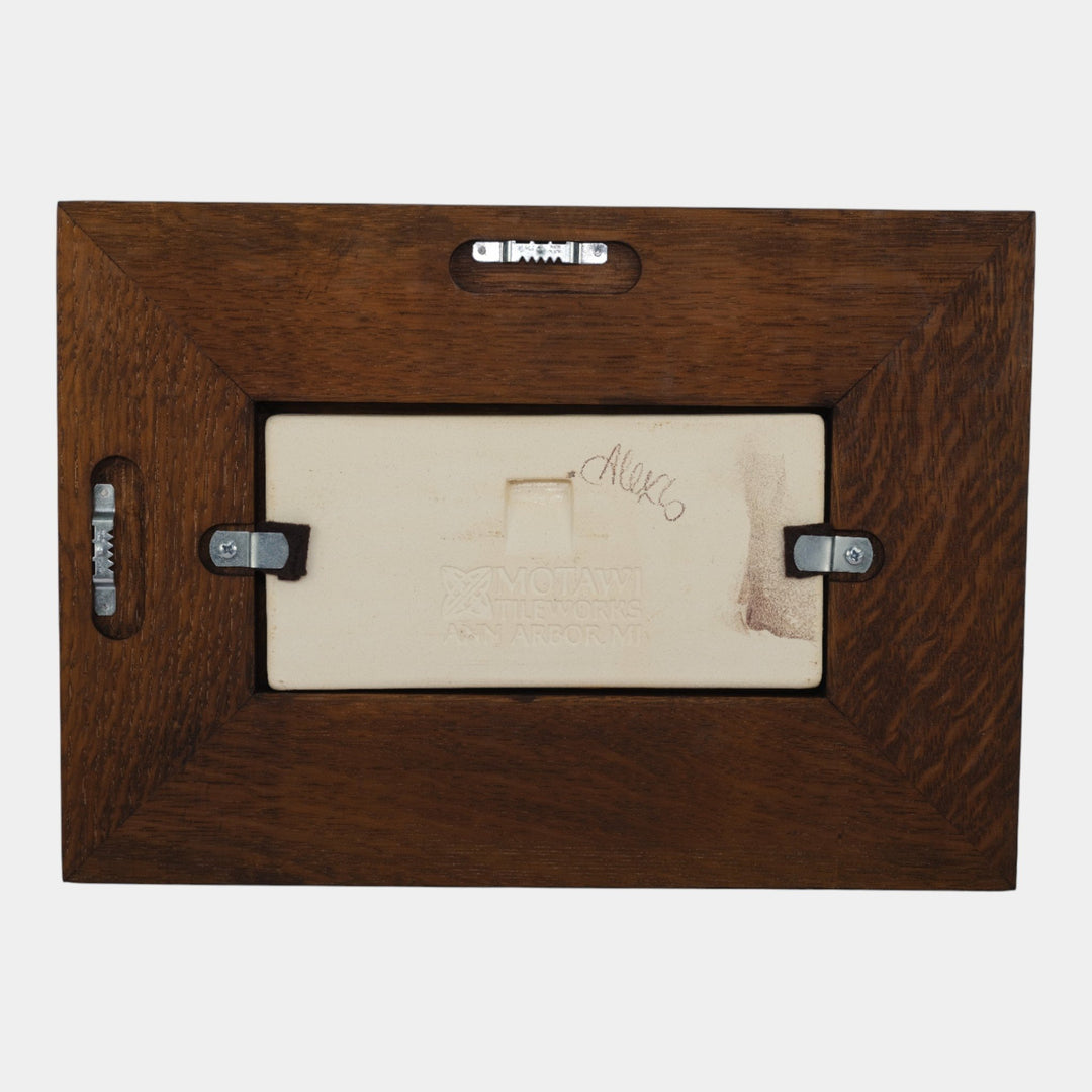 Motawi Tileworks Art Pottery Charley Harper Homecoming Birds Framed Tile