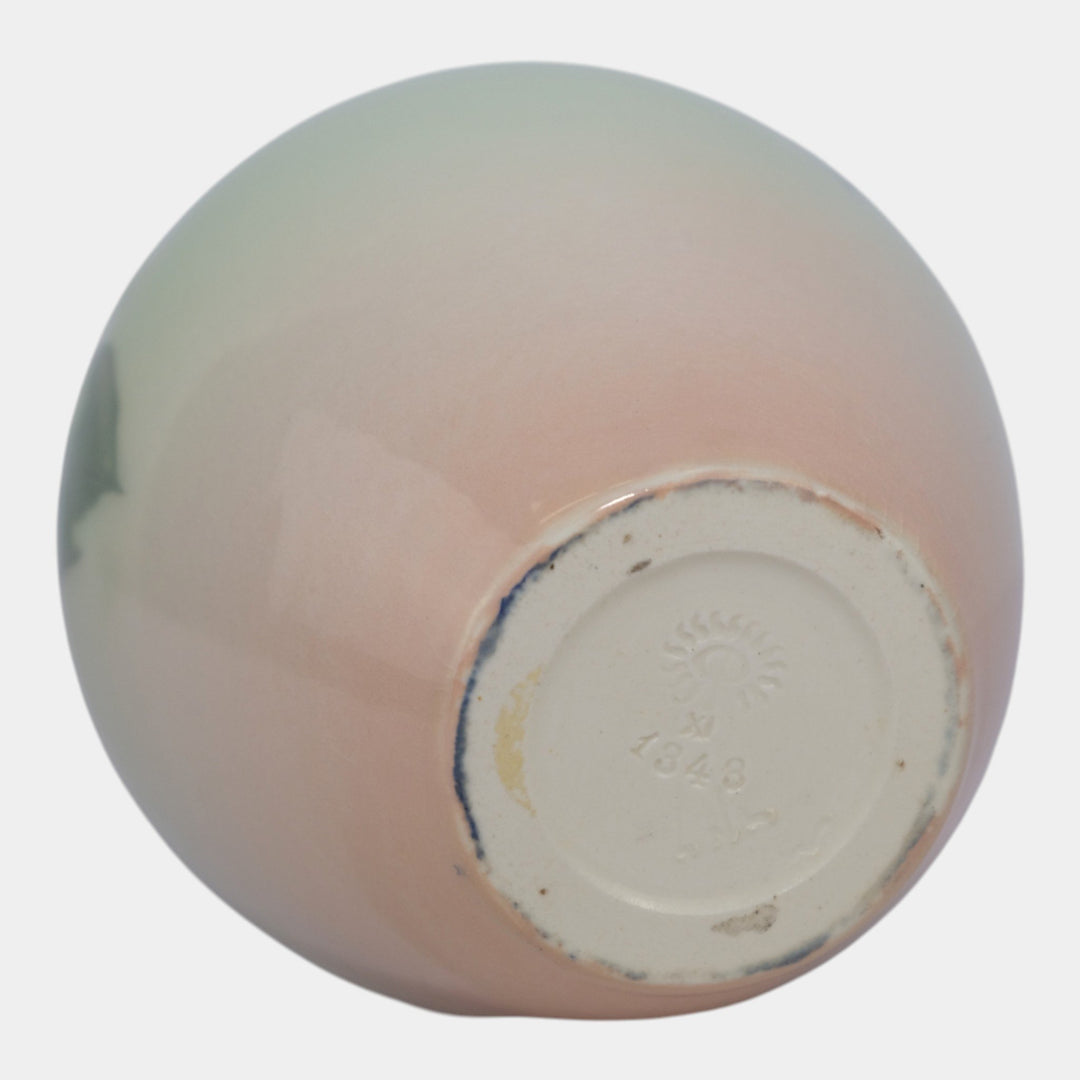 Rookwood 1911 Vintage Art Pottery Iris Glaze Ceramic Vase 1343 Lincoln