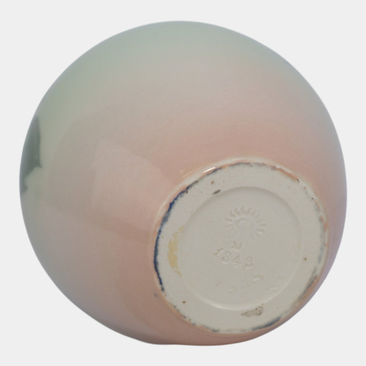 Rookwood 1911 Vintage Art Pottery Iris Glaze Ceramic Vase 1343 Lincoln