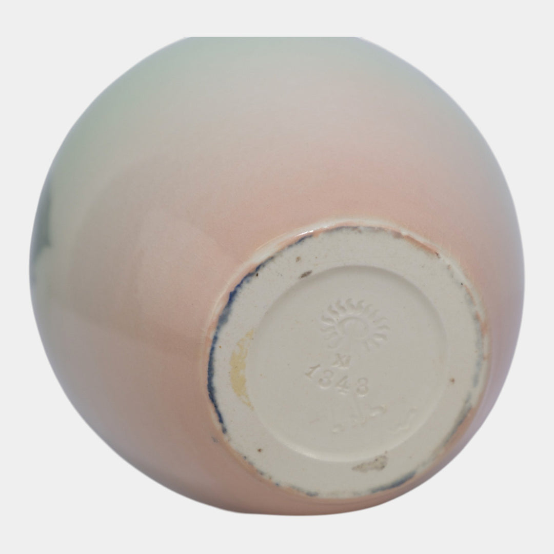 Rookwood 1911 Vintage Art Pottery Iris Glaze Ceramic Vase 1343 Lincoln