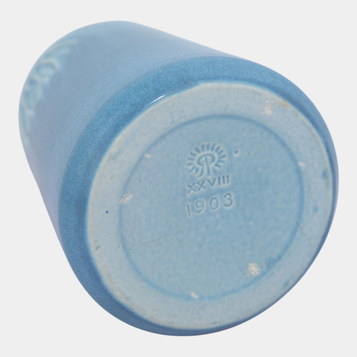 Rookwood 1930 Vintage Pottery Blue Ceramic Vase 1903