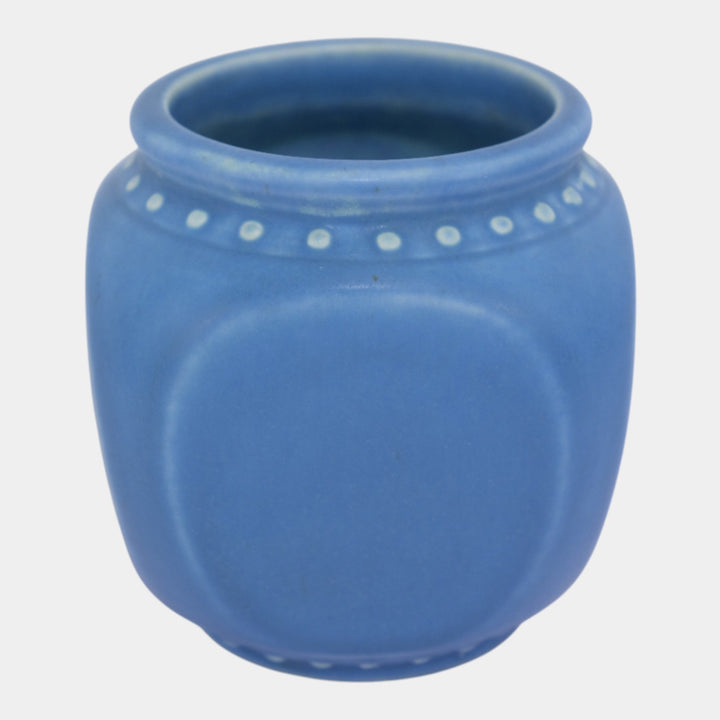 Rookwood 1925 Vintage Arts And Crafts Pottery Blue Ceramic Vase 2762