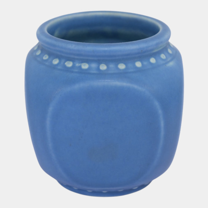 Rookwood 1925 Vintage Arts And Crafts Pottery Blue Ceramic Vase 2762