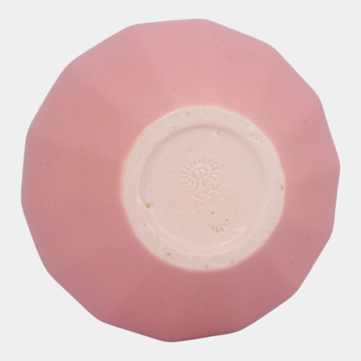 Rookwood 1930 Vintage Arts And Crafts Pottery Green Pink Ceramic Vase 6103