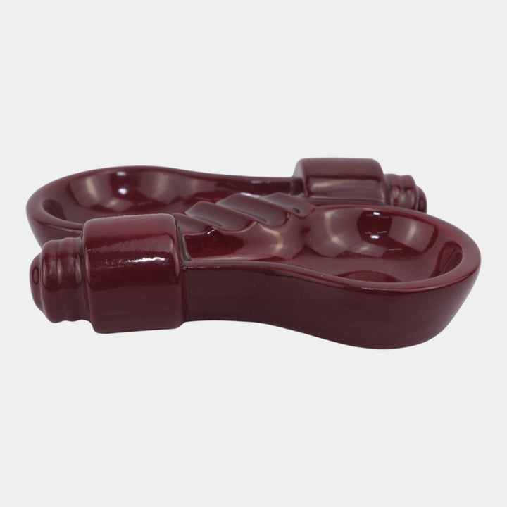 Rookwood Art Pottery 1949 Red General Electric GE Lightbulb Advertising Ashtray