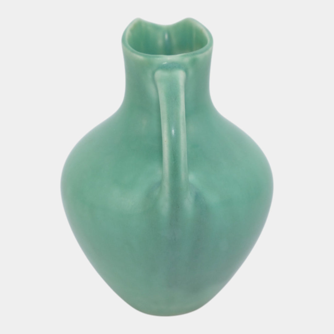 Rookwood 1943 Vintage Arts Deco Pottery Green Ceramic Pitcher 6797