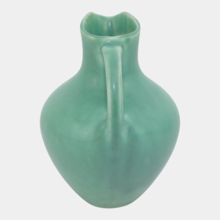 Rookwood 1943 Vintage Arts Deco Pottery Green Ceramic Pitcher 6797