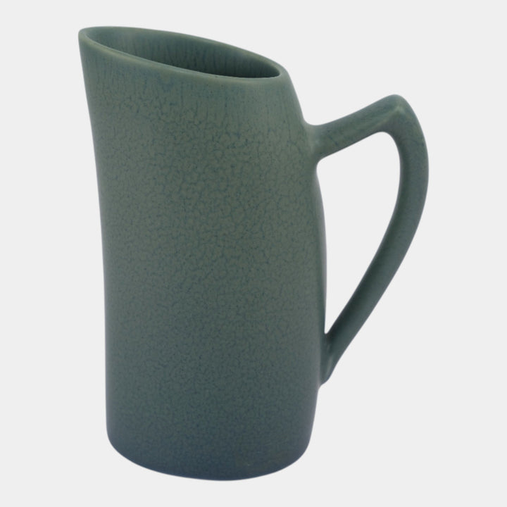 Rookwood Pottery 1921 Arts And Crafts Mottled Blue Horn Pitcher 647