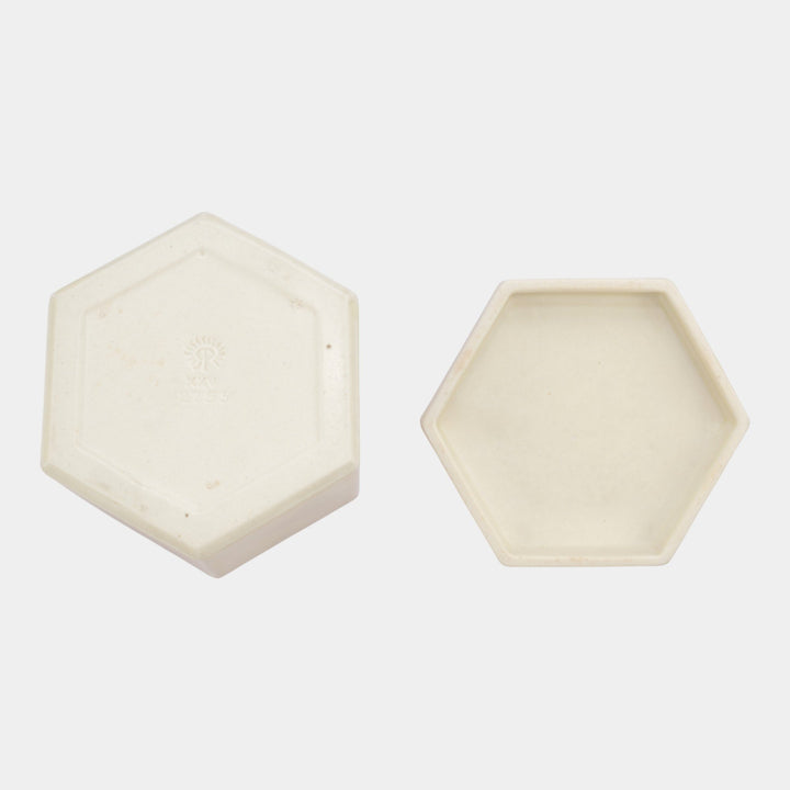 Rookwood 1925 Art Pottery White Arts And Crafts Acorn Finial Covered Jar 2795