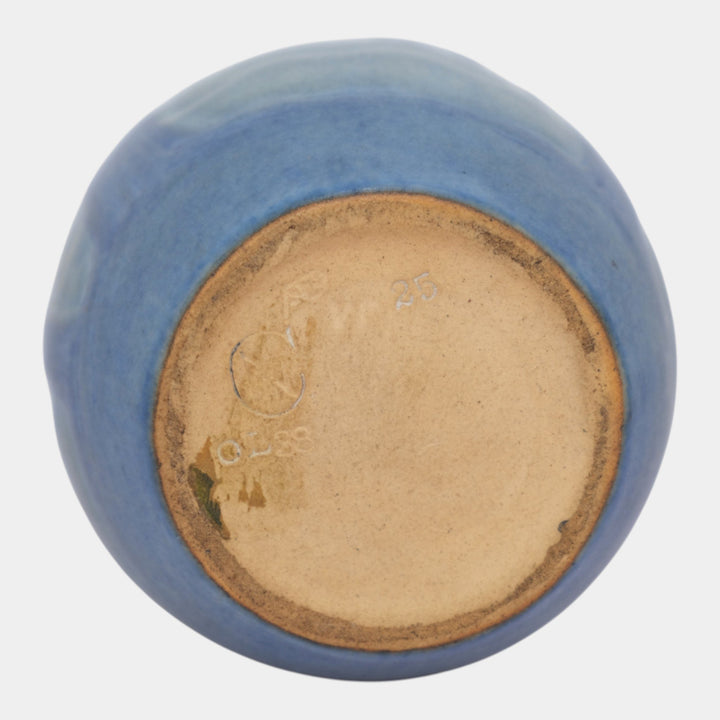 Newcomb College 1927 Pottery Moss and Moon Scenic Landscape Ceramic Vase Simpson