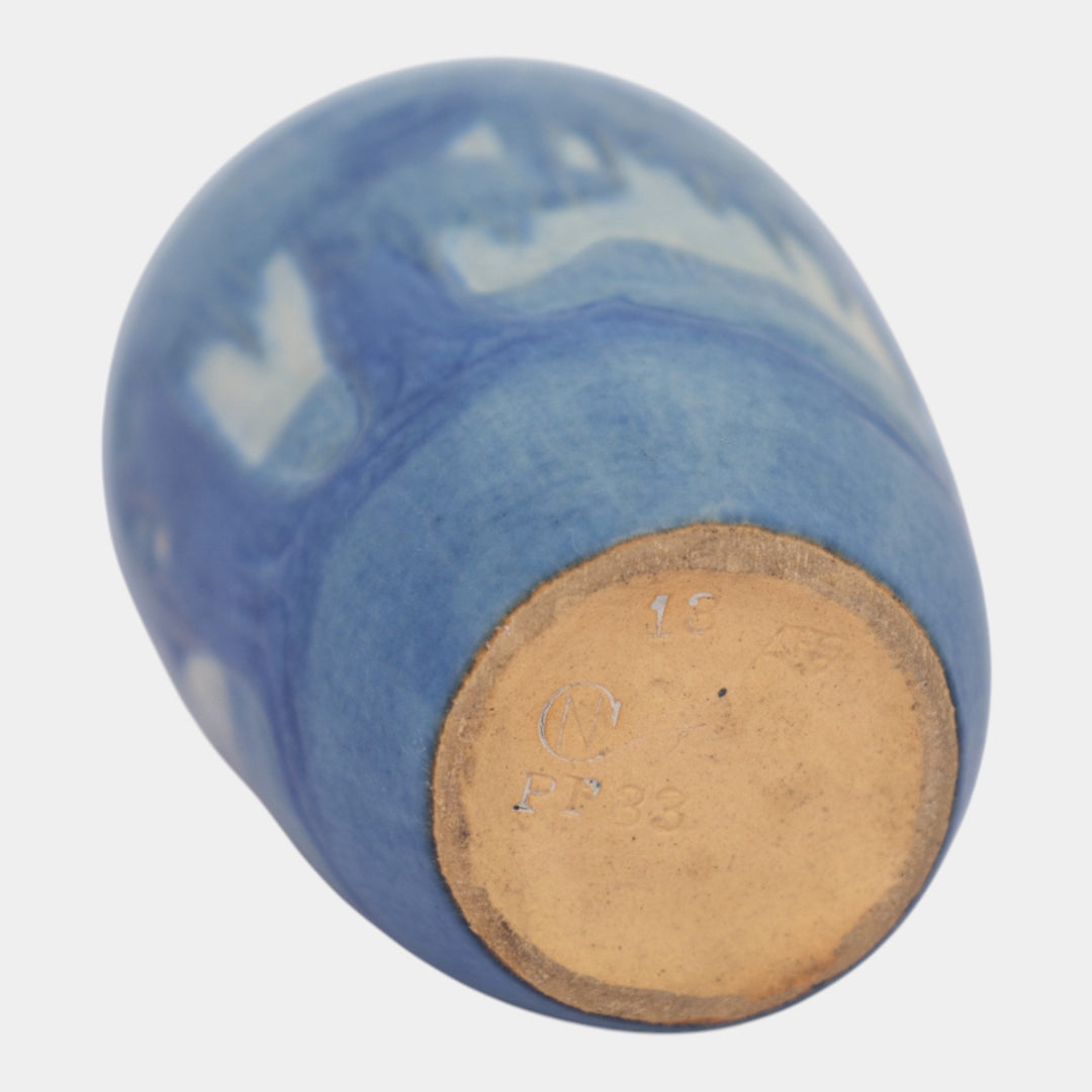 Newcomb College 1926 Pottery Scenic Landscape Ceramic Vase Simpson