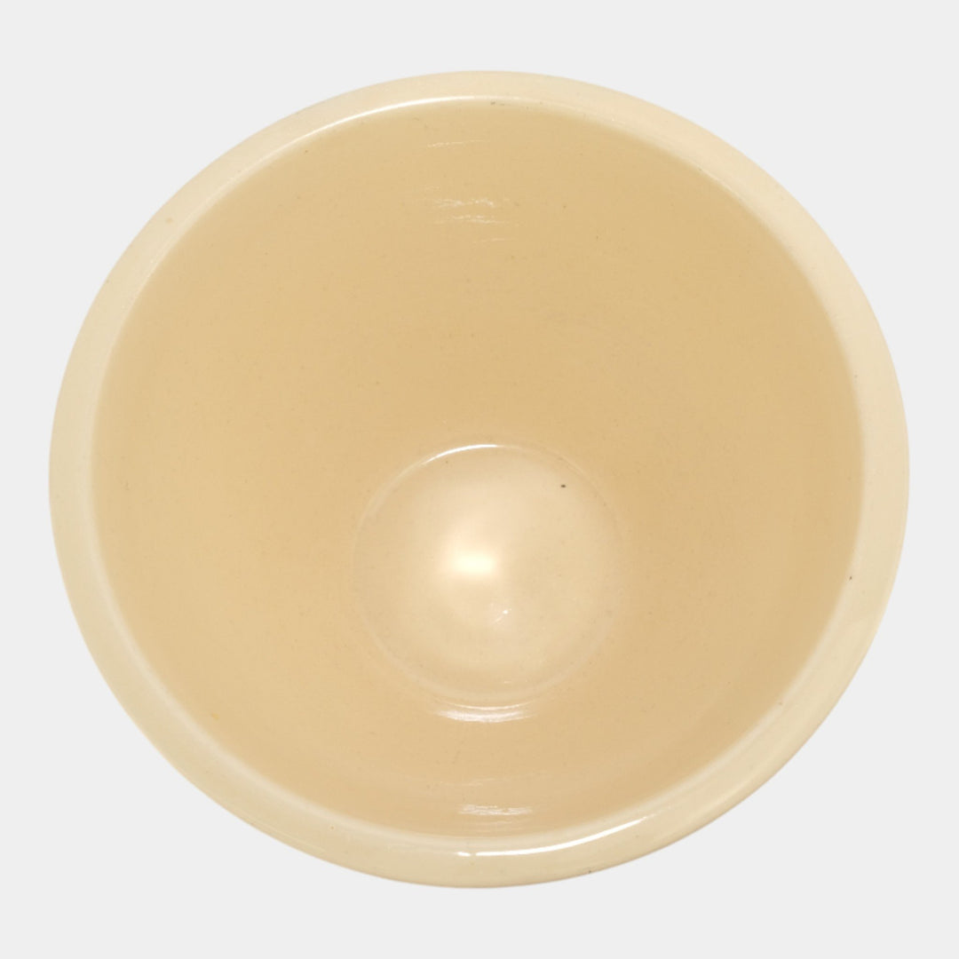 Roseville Creamware Utility Ware 1920s Pottery Green Band Ceramic Bowl 3-8