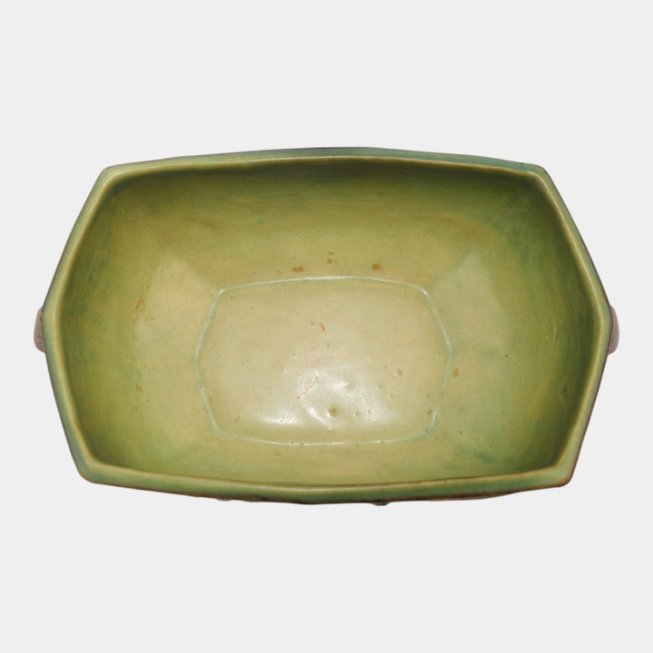 Roseville Blackberry 1932 Vintage Art Deco Pottery Ceramic Console Bowl 227-8