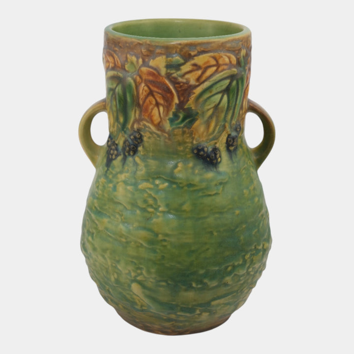 Roseville Blackberry 1932 Vintage Art Pottery Ceramic Vase 575-8