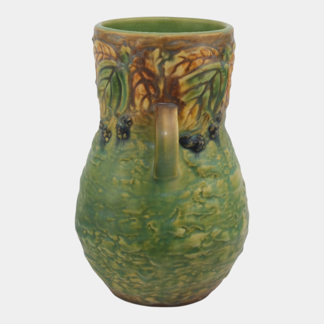 Roseville Blackberry 1932 Vintage Art Pottery Ceramic Vase 575-8
