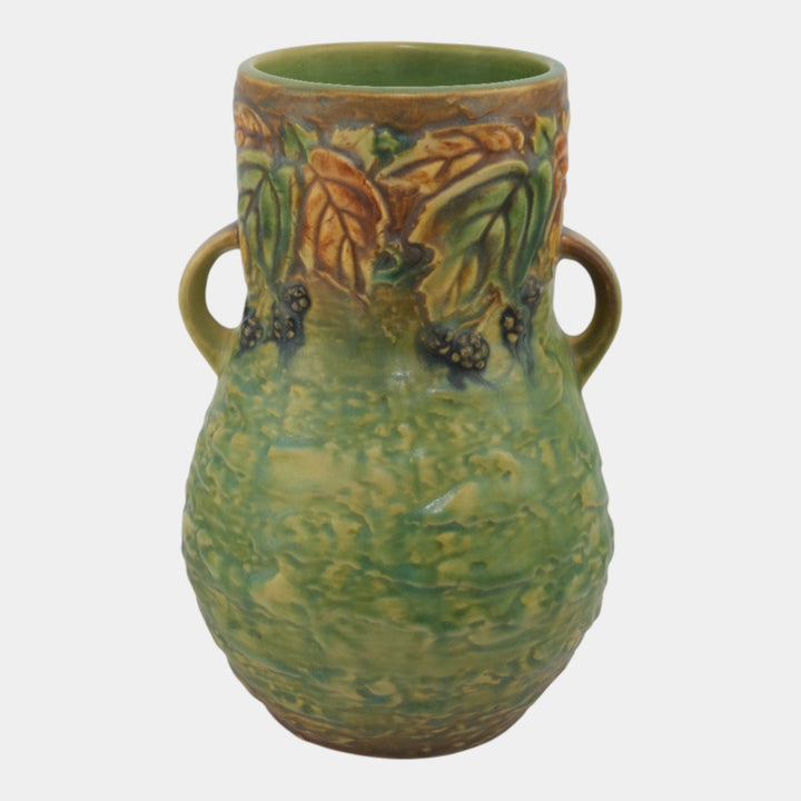 Roseville Blackberry 1932 Vintage Art Pottery Ceramic Vase 575-8