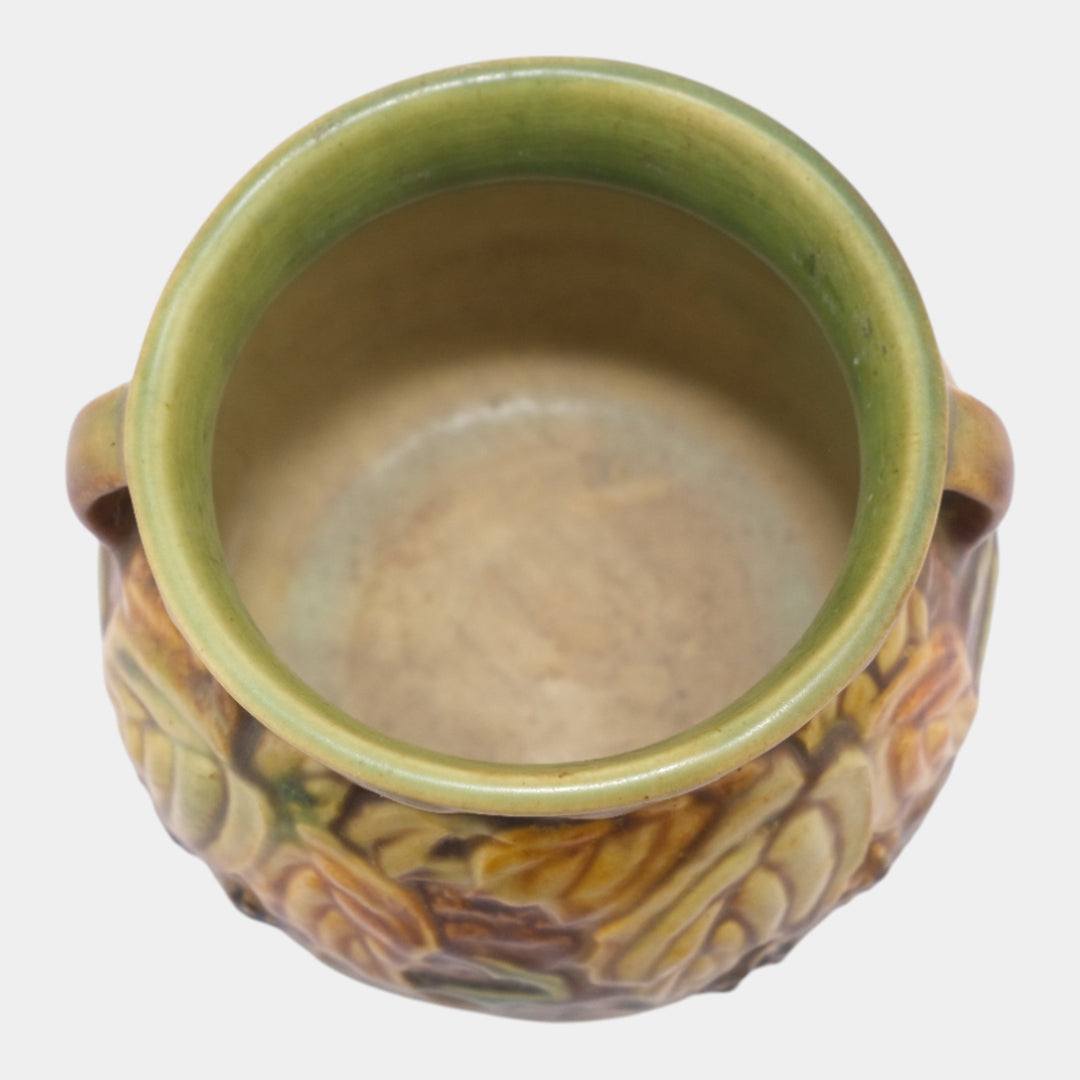 Roseville Blackberry 1932 Vintage Art Pottery Ceramic Bulbous Vase 567-4