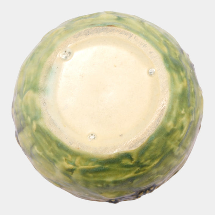 Roseville Blackberry 1932 Vintage Art Pottery Ceramic Bulbous Vase 567-4