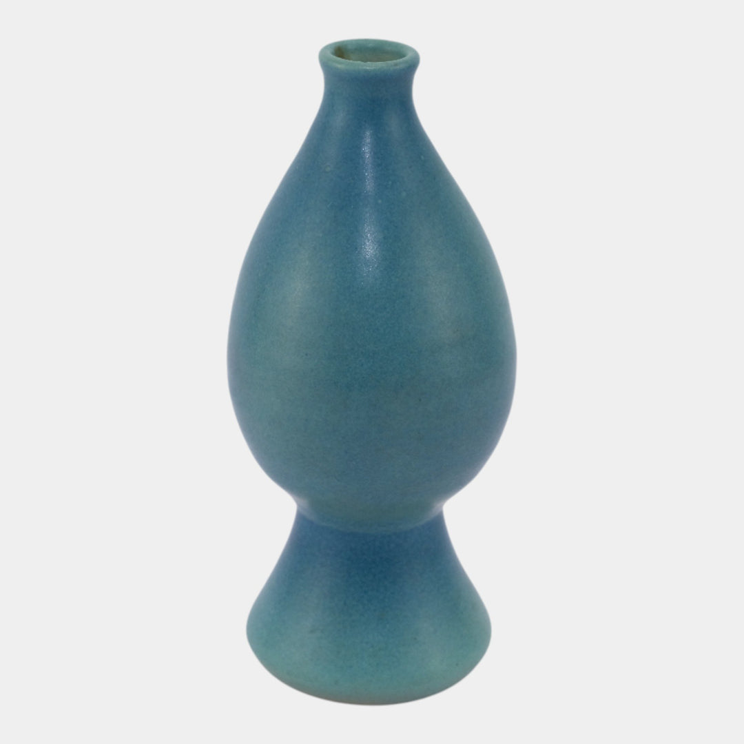 Van Briggle Vintage Original Hand Thrown Pottery Blue Ceramic Bud Vase ...